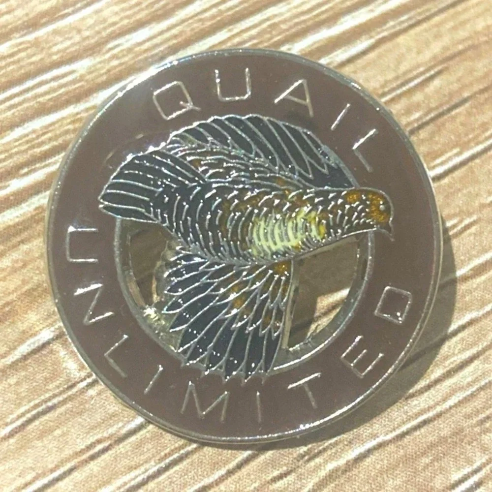 Quail Unlimited Lapel Jacket Hat‎ Pin